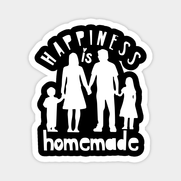 Happiness is homemade Magnet by LebensART