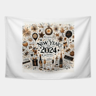 Wishing You a Happy New Year 2024: A Year of Hope and Success Tapestry