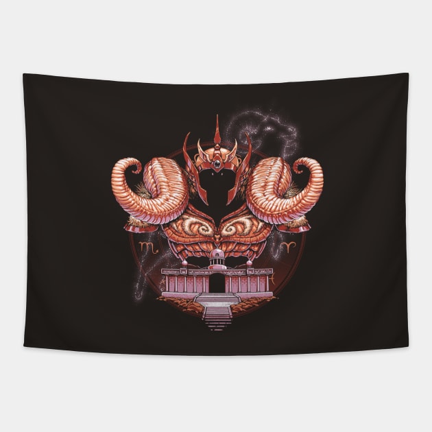 Aries Tapestry by Rodrigo_Gafa