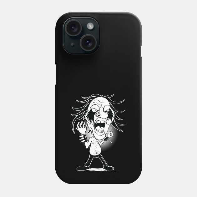 Black Metal beer-bellied bellowing brutality Phone Case by LostintheLines