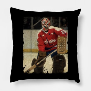 Mike Palmateer, 1981 in Washington Capitals (60 GP) Pillow