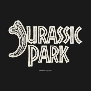 Jurassic Park Raptor Claw Logo T-Shirt