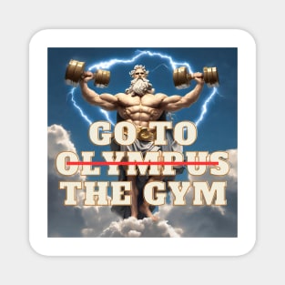 Go to Olympus the gym Magnet