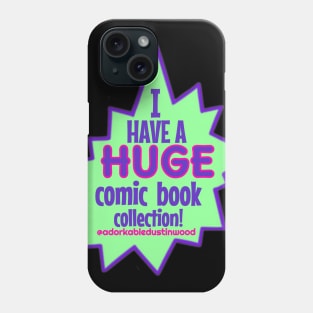 Gorthy stack of comics Phone Case