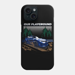 Subie Impreza Mud attack Phone Case