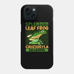 Splendid Leaf Frog Phone Case