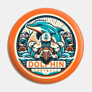 Miami Dolphin Football Club Pin