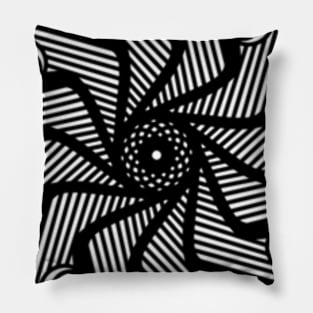 Line Art Design Pillow