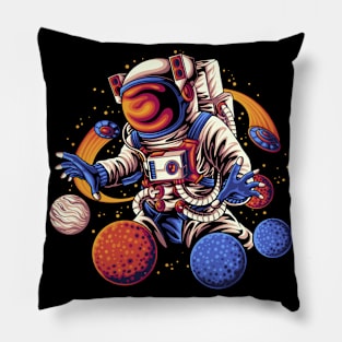 Astronaut Protect The Planet Pillow