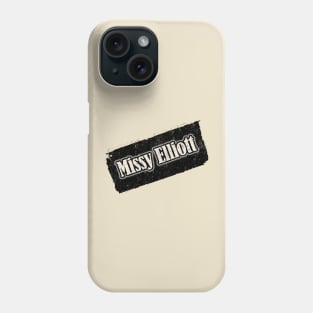 Nyindirprojek Missy Elliott Phone Case