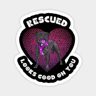 Rescued Looks Good On You Magnet