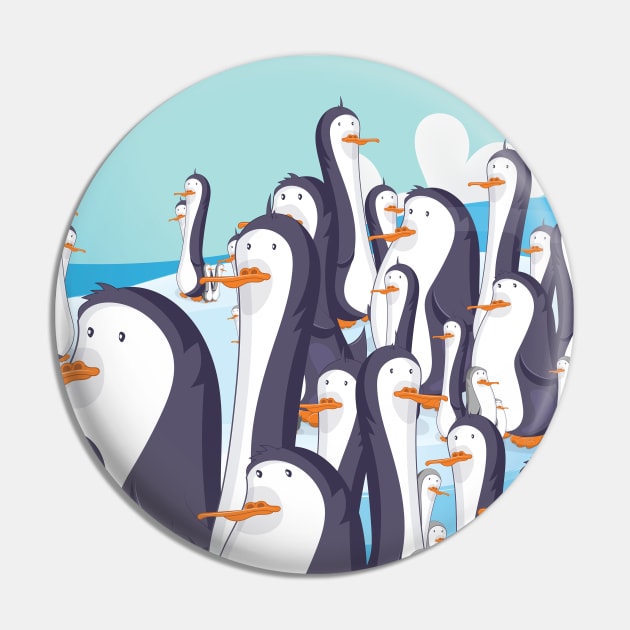 Penguins Pin by nickemporium1