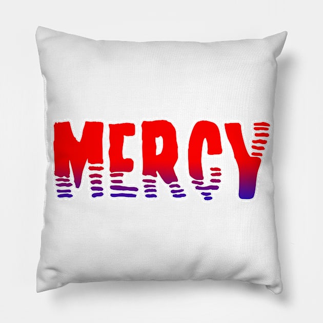 Mercy Pillow by sarahnash