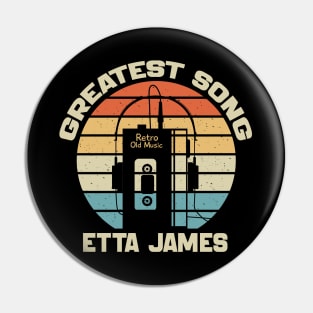 Etta James Pin