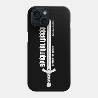 Spiritual Warrior Armor of God Warfare Ephesians Phone Case