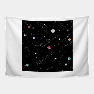 Space tour Tapestry