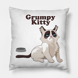 grumpy cat Pillow