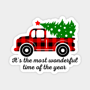 IT'S THE MOST WONDERFUL TIME OF THE YEAR Magnet