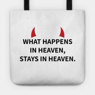 Lucifer Morningstar | What Happens in Heaven Tote