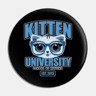 Kitten University - Blue Pin