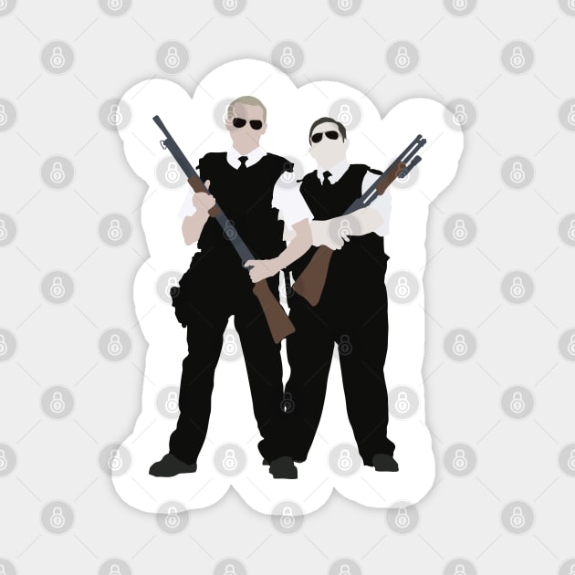 Hot Fuzz Magnet by FutureSpaceDesigns