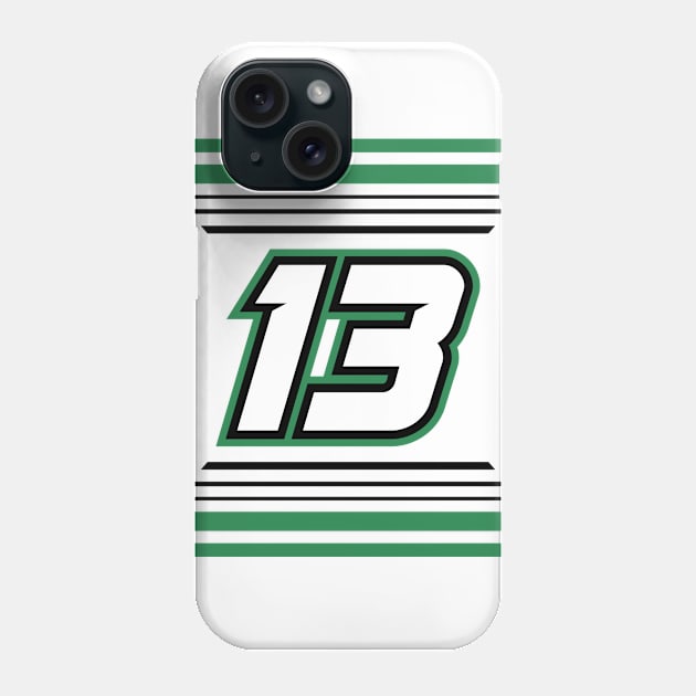 AJ Allmendinger #13 2024 NASCAR Design Phone Case by AR Designs 