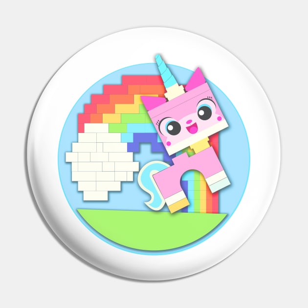 Super Princess Unikitty Pin by VeryBear