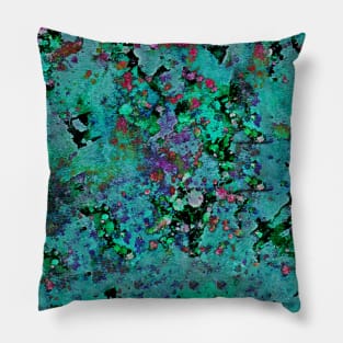 Malachite abstraction Pillow