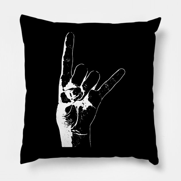 Rocker Babe Pillow by boutiquedhorreur