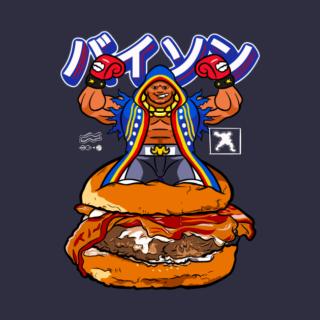 Balrog’s Charging Buffalo Burger by Jones Factory