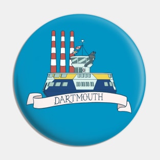 Dartmouth Ferry and Stacks Pin