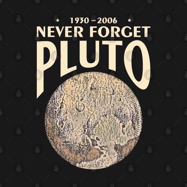 Pluto Never Forget 1930 - 2006 by area-design