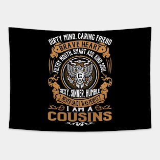COUSINS Tapestry