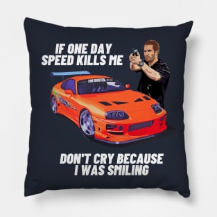 Paul walker's supra Pillow