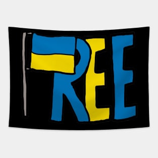 Free Ukraine Tapestry