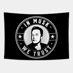 Elon Musk Tapestry