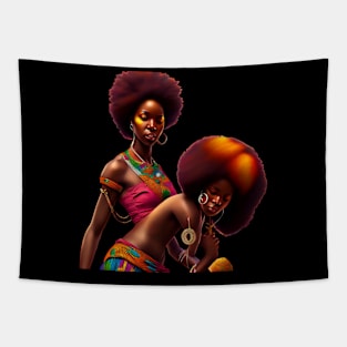 Juneteenth Logo Tapestry