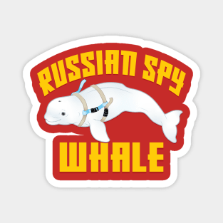 Russian Spy Whale Magnet