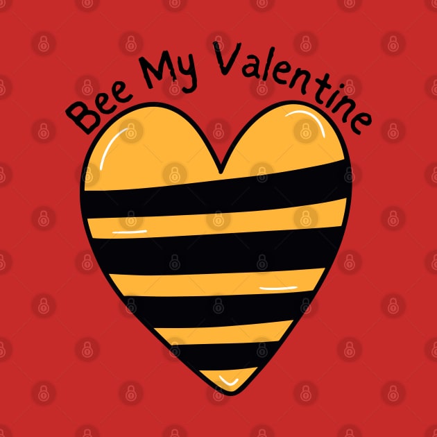 Bee My Valentine by Inktopolis