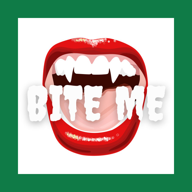 Disover Bite Me - Book Swag - T-Shirt