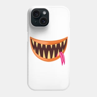 Funny Monster Mouth Coronavirus For Masks Phone Case