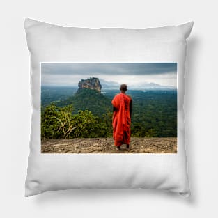 Sigiriya Lion Rock, Sri Lanka Pillow