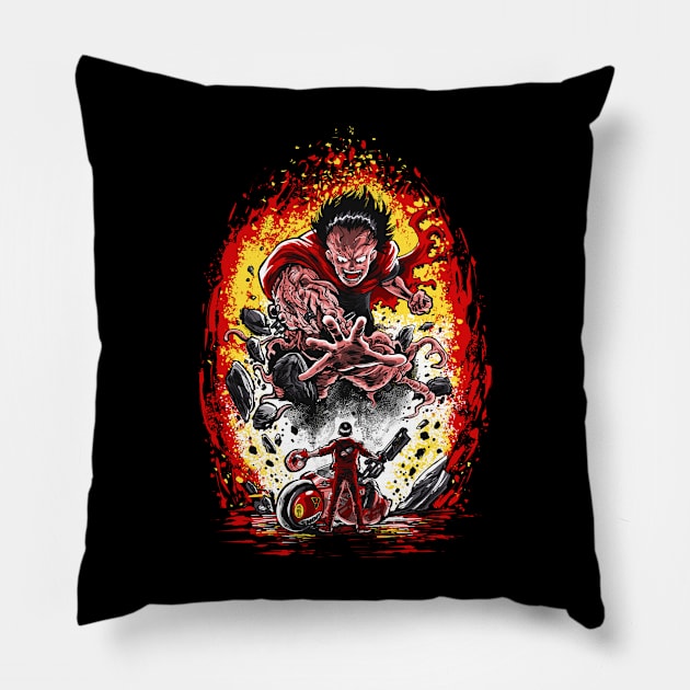 You Shall Not Pass, Tetsuo Pillow by Zascanauta