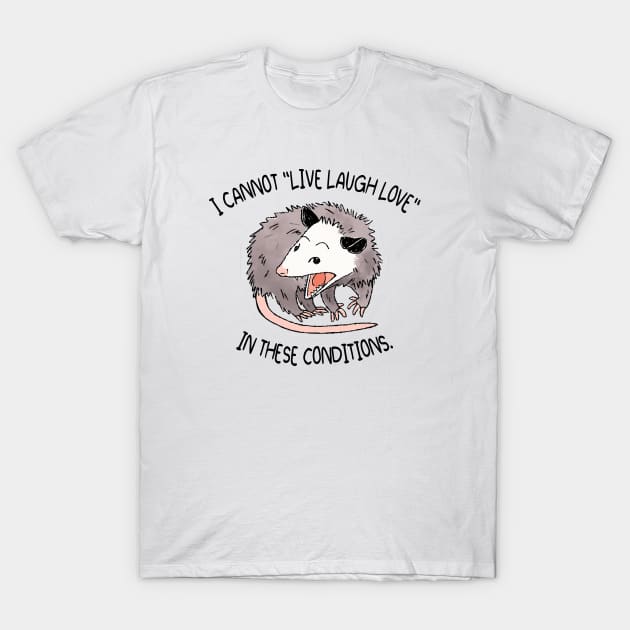 Opossum Live Laugh Love, I Cannot Live Laugh Love - Opossum I Cannot ...