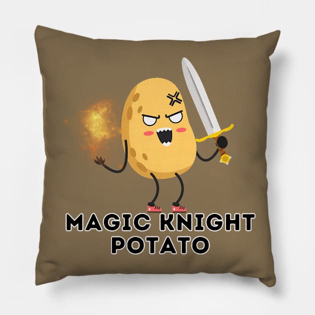 Magic Knight Potato Pillow by Zero Pixel