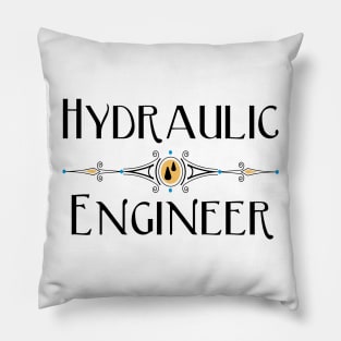 Hydraulic Engineer Decorative Line Pillow
