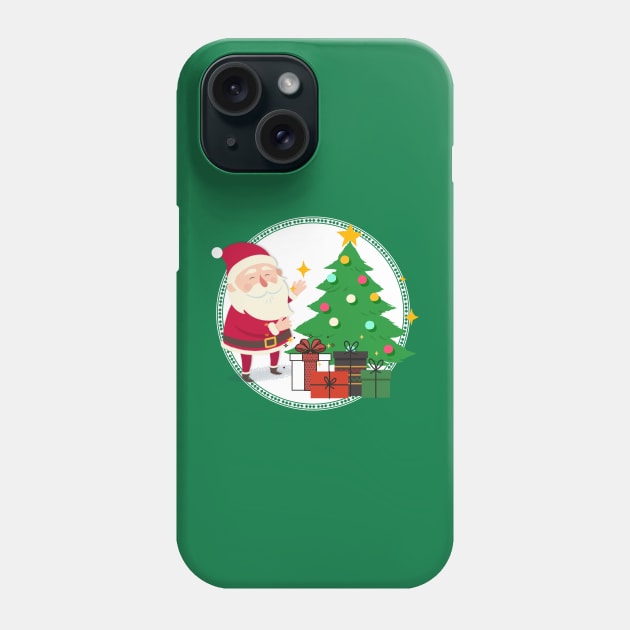 Funny Santa Claus Christmas Eve Phone Case by SartorisArt1