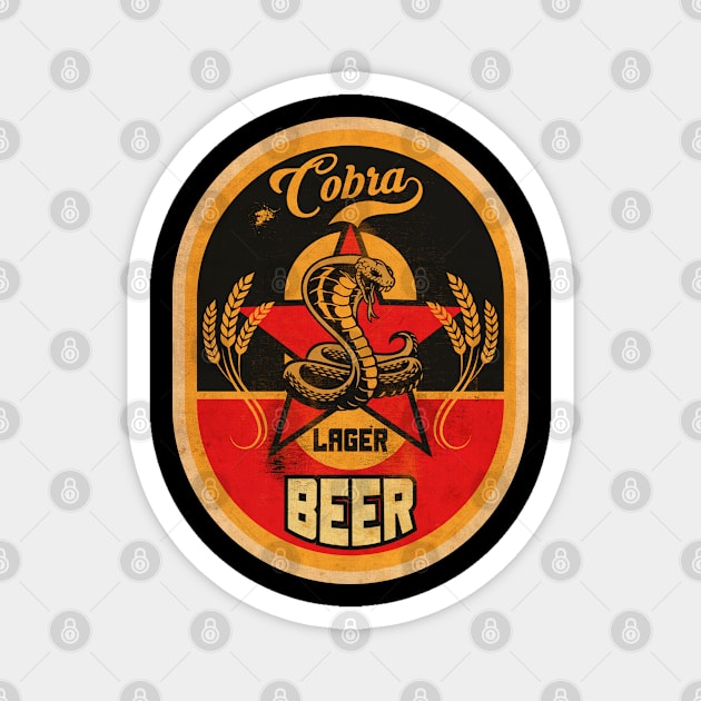 Cobra Lager Beer Magnet by CTShirts