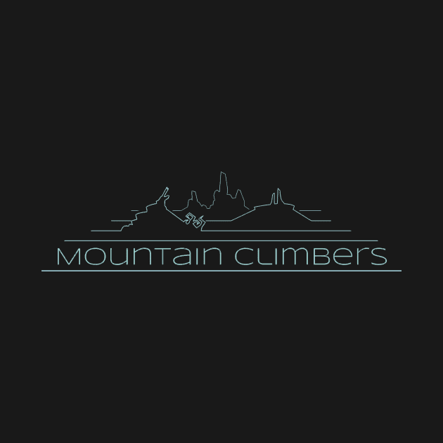 Mountain Climbers - Lines by SkprNck