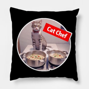 cat chef Pillow